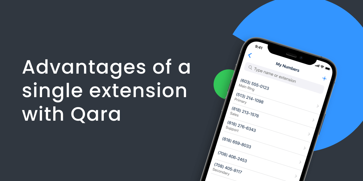 The advantages of a single extension with Qara